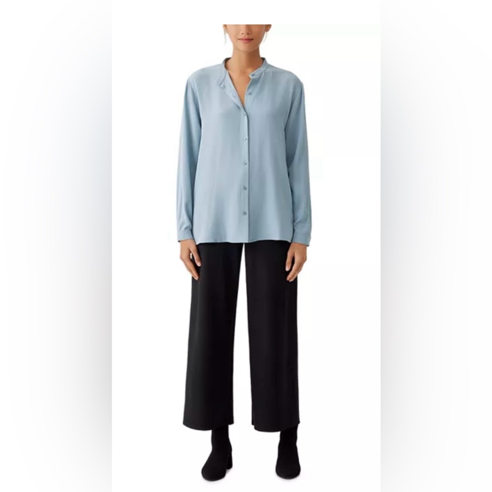 Eileen Fisher boiled wool pull on pant